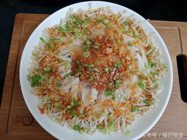 一把金針菇，一把粉絲，不炒不煮，不涼拌，營養美味，做法超簡單