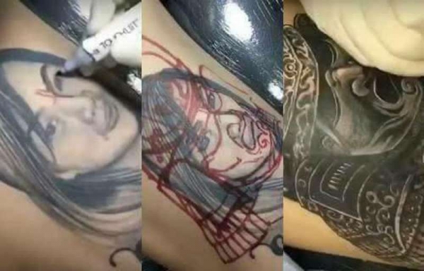 好聚沒有好散的情侶！7個「把前女友刺身上」，分手後只好「魔改她們」笑死網友們！