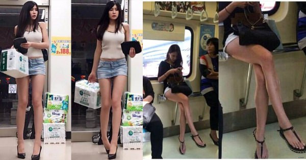 日網友激讚台灣女生美腿「世界第一」，鄉民：「而且最敢」！