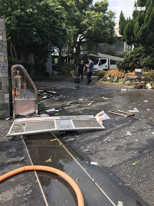 八里警衛室氣爆 警衛逃生不及喪命