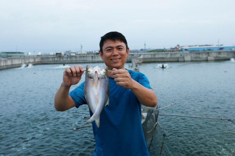 來去魚塭住一晚！難忘午仔魚一夜乾的滋味 二代養魚人家吳國振