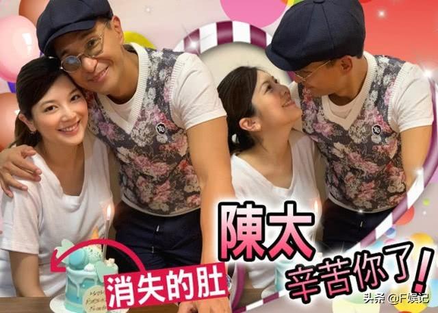 TVB視帝陳展鵬以當爸？孕妻單文柔肚子平了疑似已誕下女兒！