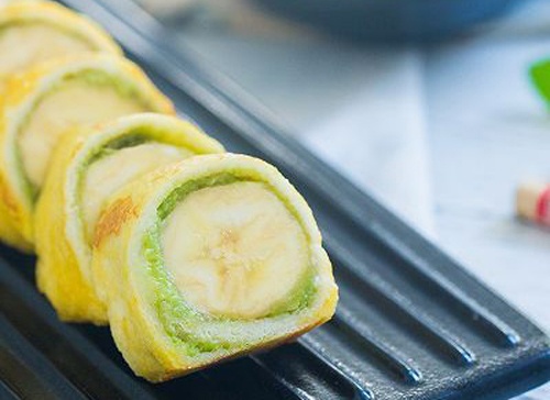 香甜可口牛油果香蕉卷 促大腦發育 多吃還能防便秘~