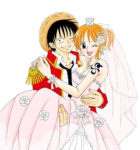 外國海米畫出海賊王大結局！路飛與娜美結婚，生了一個漂亮女兒