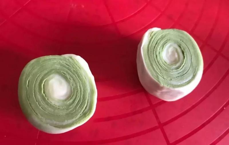 彩虹蓮蓉蛋黃酥，豬油版，更好吃
