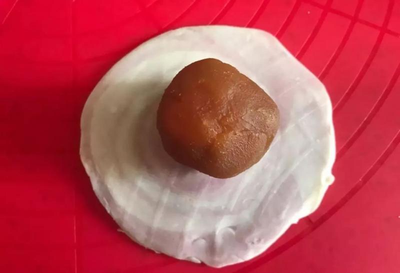 彩虹蓮蓉蛋黃酥，豬油版，更好吃