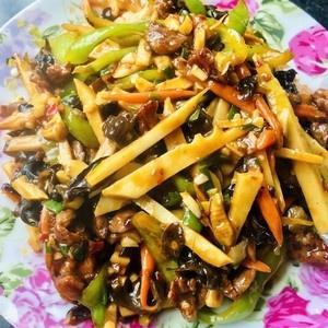 魚香肉絲家常做法，學會這一步，肉絲色澤鮮亮，三碗米飯不夠吃！