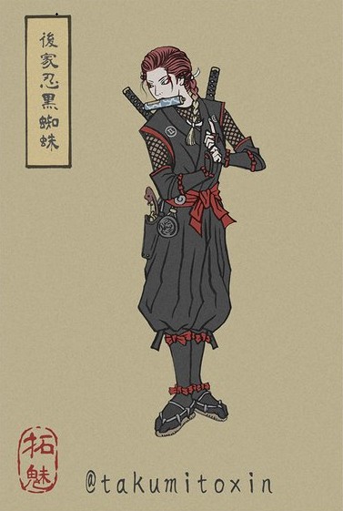 復仇者in「浮世繪風格」很可以！　鋼鐵人化身戰國武士無違和 
