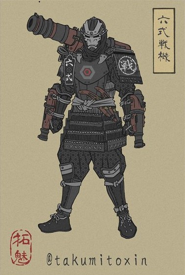 復仇者in「浮世繪風格」很可以！　鋼鐵人化身戰國武士無違和 