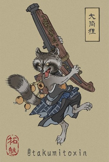 復仇者in「浮世繪風格」很可以！　鋼鐵人化身戰國武士無違和 