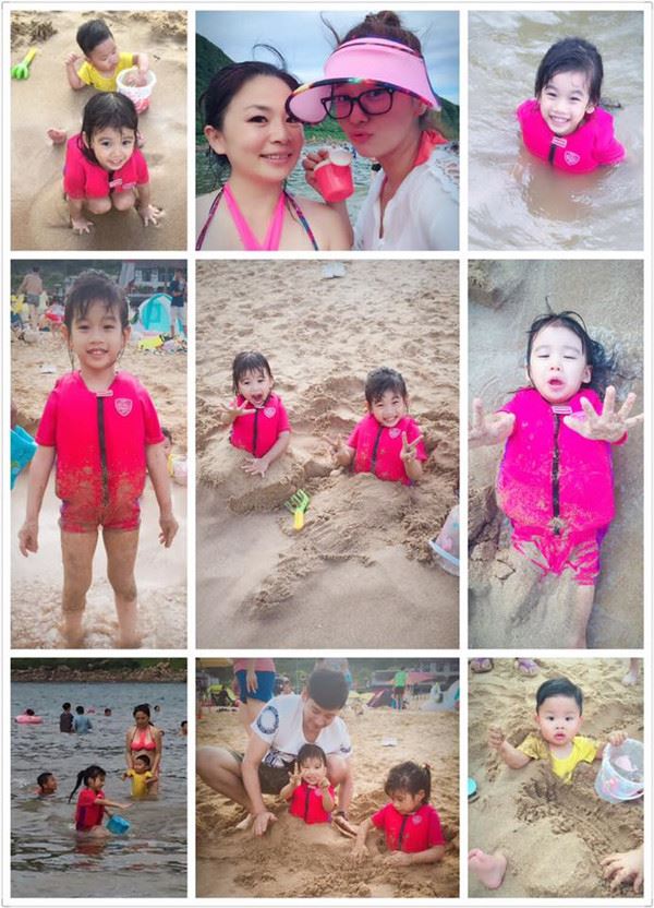 「交往半年懷孕閃婚」的本土劇夫妻檔不被看好，但如今一家四口卻過著「這樣的生活」！ 