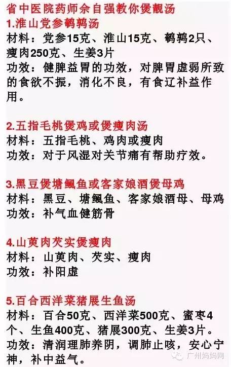 足足102種！廣東省中醫院藥師公開的靚湯配方，別吃藥多喝湯！