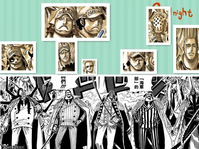 《海賊王》里精英中將是什麼是實力？在哪個檔次？