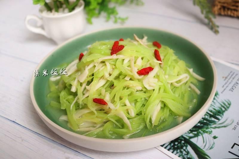 萵筍加它一起炒，只放鹽就特別鮮，比炒肉更好吃哦！