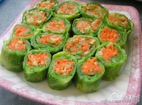 吃素菜捲咯〜17種做法，好吃到沒話說！