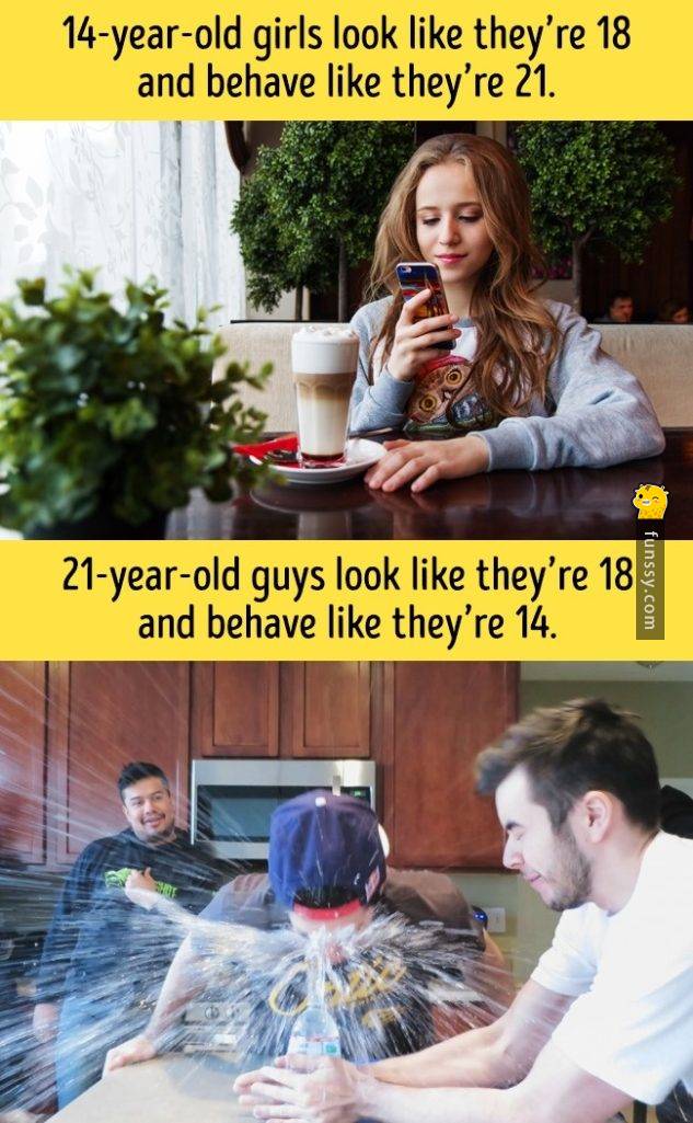 16張男生和女生的思想有什麼差別的超爆笑梗圖