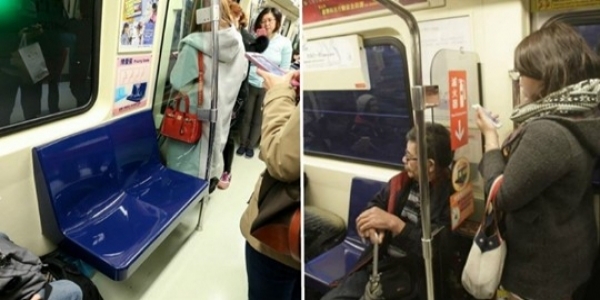 經痛+胃痛搭捷運！女學生「被阿伯逼讓座」還得意嗆：最好快統一　她「霸氣出招」讓阿伯臉垮閉嘴