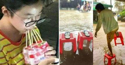 有神快拜！20個已經跳脫人類極限的「過分前衛高招生活絕技」