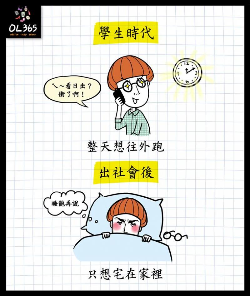 16件讓你恨透為什麼要長大的「小時候 VS. 出社會」生活形態大比拼！