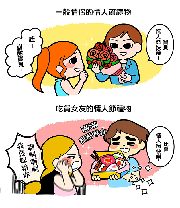7張只有情侶才會明白「各種讓單身狗火大的打情罵俏」爆笑日常生活。