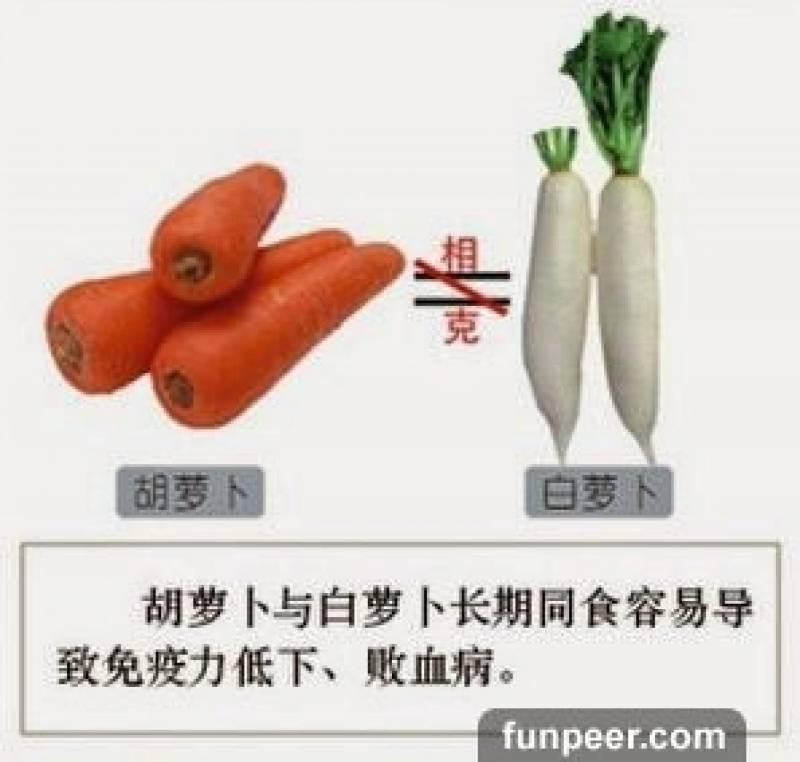 哪種食物會相剋？你一定不能不知道，別吃錯哦！快收藏