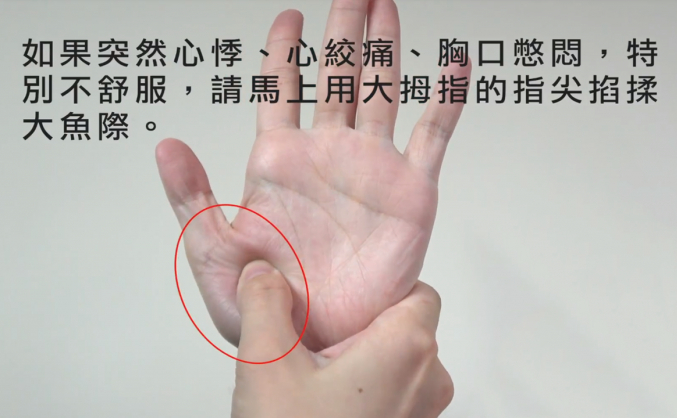 手上有個「救心穴」，每天按壓兩分鐘，止咳喘、治心病、睡得香，快快學起來