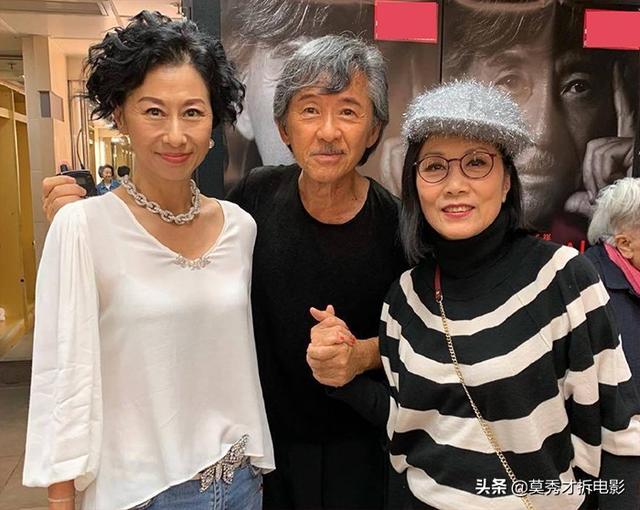 58歲葉倩文正面高清照片曝光，似乎輸給了同框的72歲汪明荃