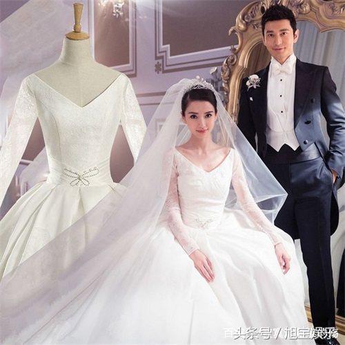 八位女明星的婚紗！劉詩詩婚紗300萬，baby婚紗100萬，她的婚紗卻只有3000元！