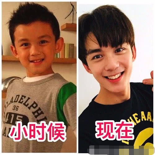 童星現在和以前的對比照，釋小龍變化最大，第三位「性別」都變了