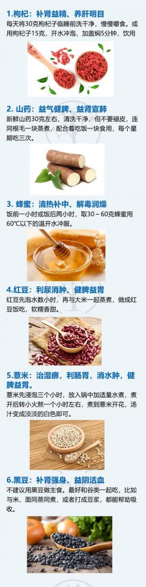 史上最全中醫食療養生指南！吃對30種食物，身體硬朗，個個長壽！