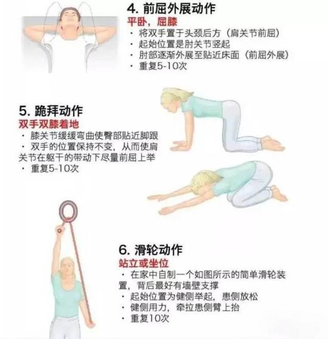 肩周炎的自我康復訓練法，簡單又實用！
