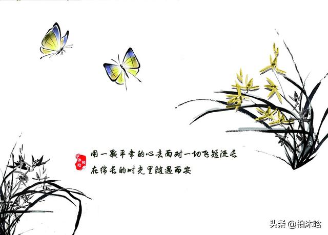 守一顆平常心，在綿長的時光里隨遇而安