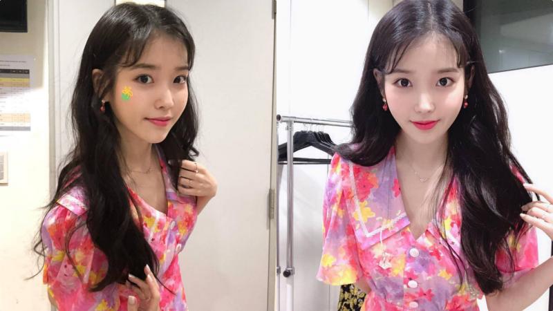IU上傳自拍一天點讚就超100萬！怎麼能這麼美啊～♥