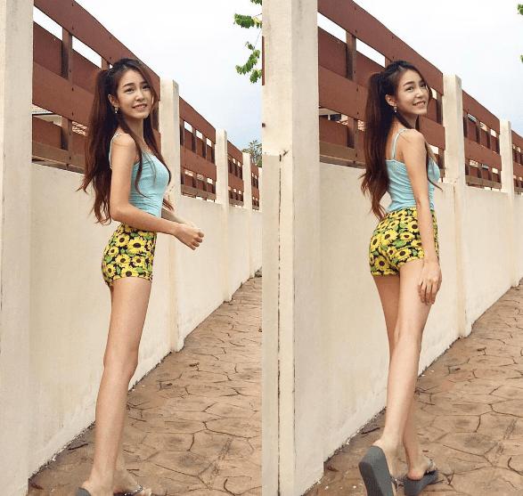 腿控注意！正妹女大生一抹甜笑太動人 網友：我太可以！