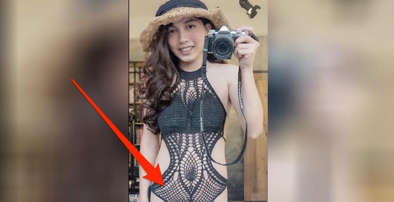 正妹「去墾丁穿這樣會太辣嗎？」當網友往下滑看到「可怕的亮點」，老江湖「妳伴遊我也不要」！