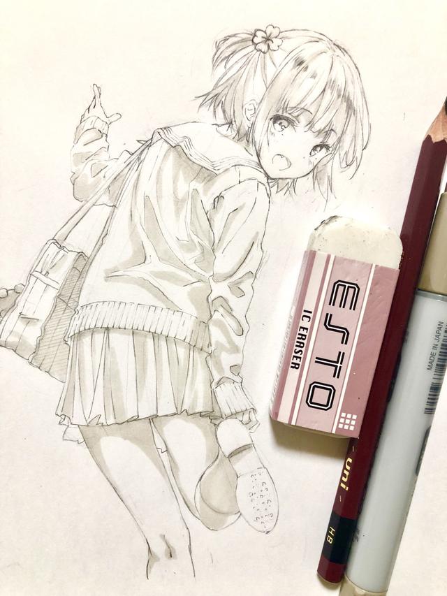 一位強大的美少女畫師，他的離開是JC社的損失