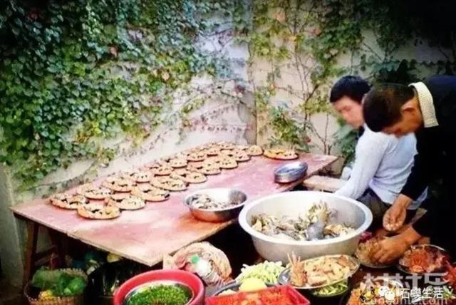 農村的一種生活以及傳統美食——九大碗。