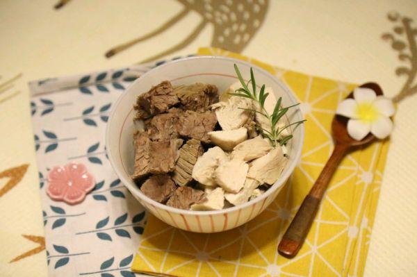 白滷牛腱雞胸肉：減脂增肌