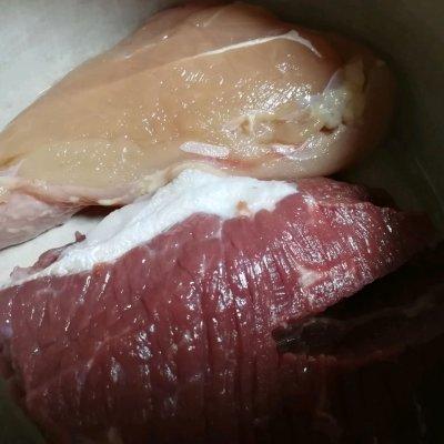 白滷牛腱雞胸肉：減脂增肌