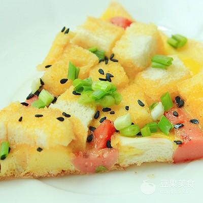饅頭火腿雞蛋餅的做法 