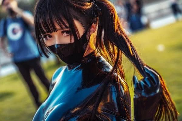 漫展最有「味道」COS，全因衣服太緊，放個屁都散不出去！