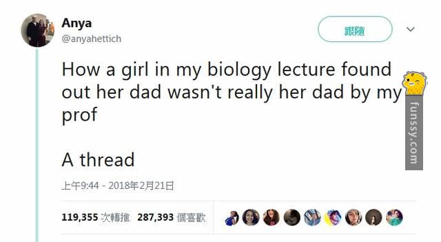 這個網友分享她的同學「因為學校的一堂課 導致父母離婚」的超8點檔真實故事~~~﻿