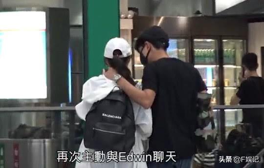【甜蜜的背後~】黃翠如蕭正楠舉行婚禮後去度蜜月，BB在機場一臉不高興一個人離開，老公馬上哄回！