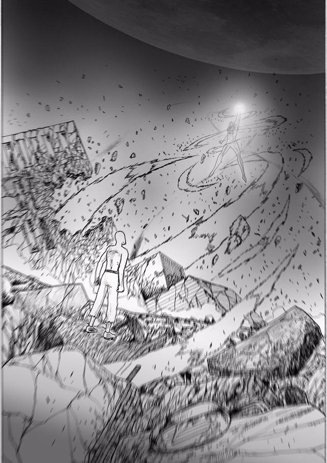 《一拳超人》：埼玉決戰神級外星人，比餓狼還強，一招秒殺龍捲