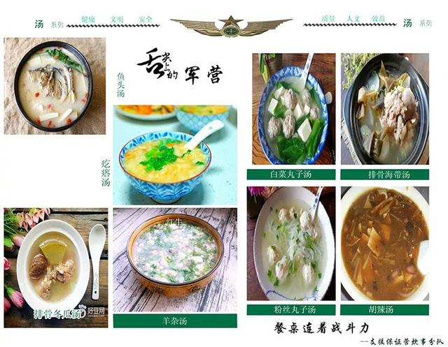軍營菜單，讓你暢所欲「點」