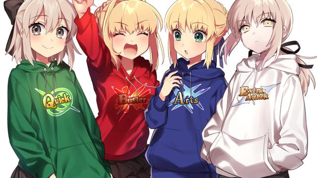 《FGO》的盾外四女友你聽說過嗎？個個人氣頗高，你更喜歡哪一個