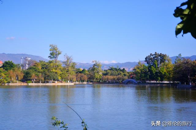 雲南這座公園在開玩笑？一個市內湖泊還能美成這樣！我能玩一天
