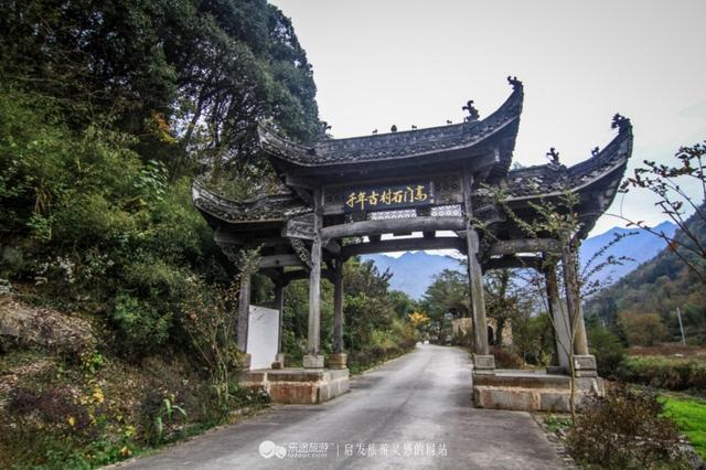 探村安徽池州 | 石門高古村，群山之中徽派建築如同古畫