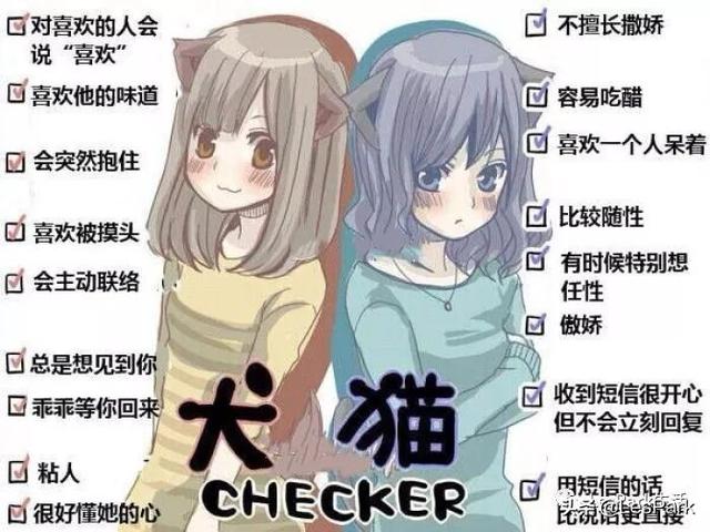 這兩種類型的女朋友，你更偏好哪一個？