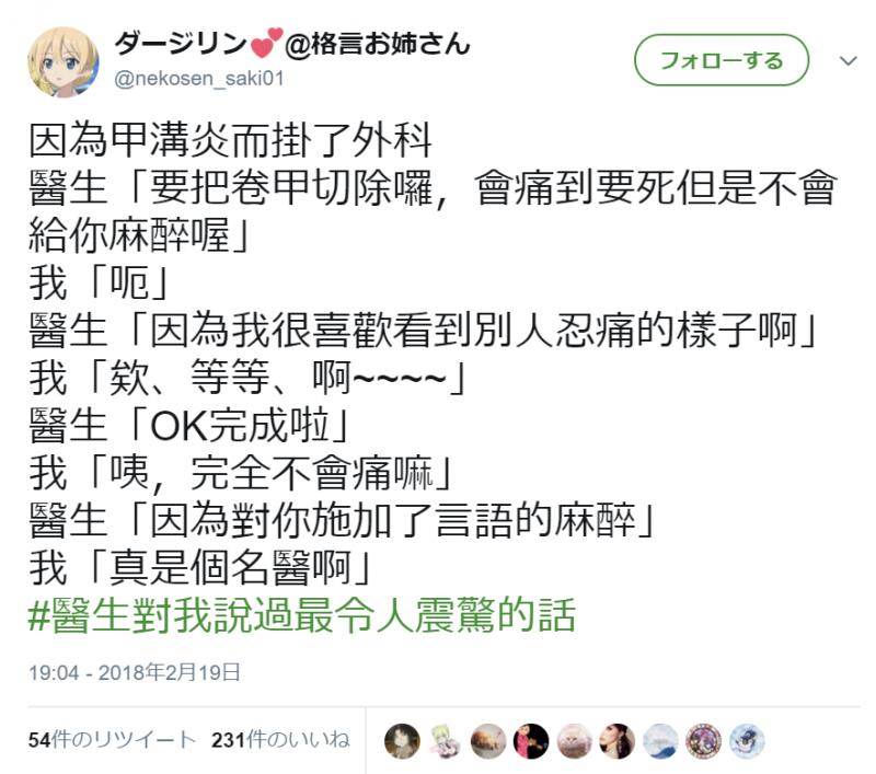 12個網友分享「醫生對你說過最衝擊的話」笑瘋全網，醫生：「狗狗耳朵沒問題，牠只是不想理你」太誠實了啦XDD